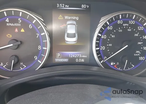 2014 Infiniti Q50 Premium z USA, uszkodzony, nr VIN JN1BV7APXEM687604